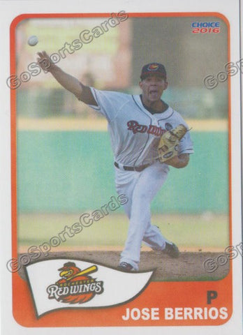 2016 Rochester Red Wings Jose Berrios