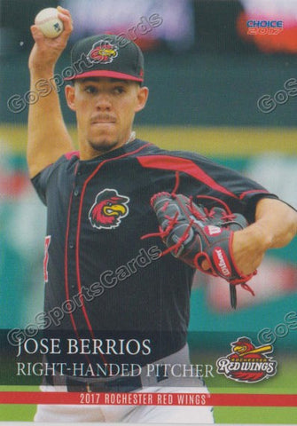 2017 Rochester Red Wings Jose Berrios