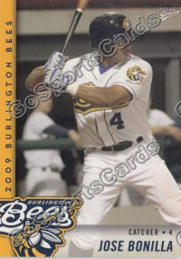 2009 Burlington Bees Jose Bonilla