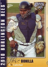 2010 Burlington Bees Jose Bonilla