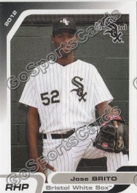 2012 Bristol White Sox Jose Brito