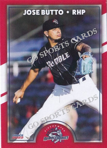 2022 Binghamton Rumble Ponies Jose Butto