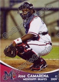 2009 Mississippi Braves Jose Camarena