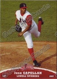 2007 Lowell Spinners Jose Capellan