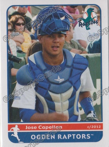 2012 Ogden Raptors Jose Capellan