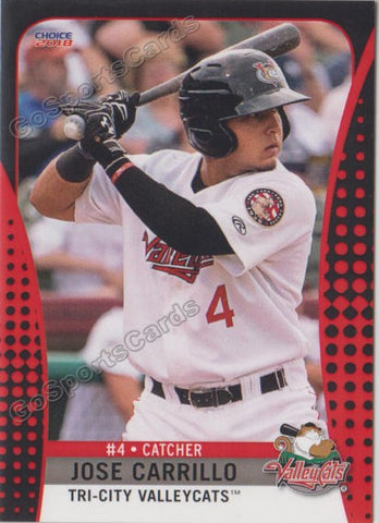 2018 Tri City ValleyCats Jose Carrillo