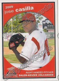 2009 Salem Keizer Volcanoes Jose Casilla