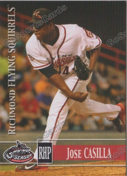 2014 Richmond Flying Squirrels Jose Casilla