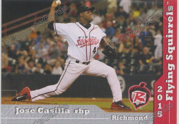 2015 Richmond Flying Squirrels Jose Casilla