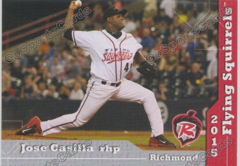 2015 Richmond Flying Squirrels Jose Casilla