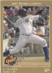 2007 Peoria Chiefs Jose Ceda