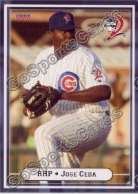 2008 Daytona Cubs Jose Ceda