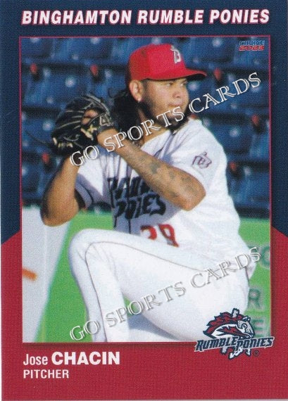 2023 Binghamton Rumble Ponies Jose Chacin