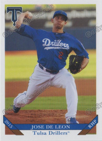 2015 Tulsa Drillers Jose De Leon