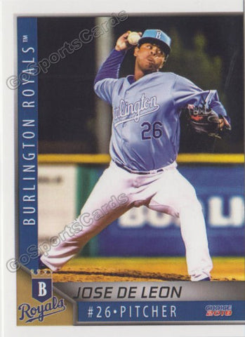 2018 Burlington Royals Jose De Leon