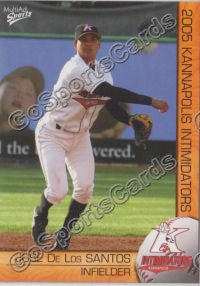 2005 Kannapolis Intimidators Jose De Los Santos