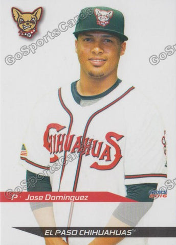 2016 El Paso Chihuahuas Jose Dominguez