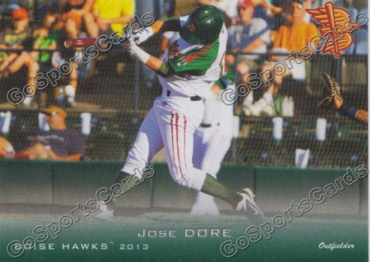 2013 Boise Hawks Jose Dore