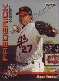 2010 Frederick Keys Jose Duran