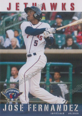 2015 Lancaster JetHawks Jose Fernandez
