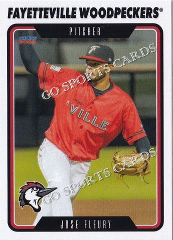 2023 Fayetteville Woodpeckers Jose Fleury