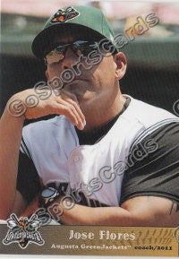 2011 Augusta GreenJackets Jose Flores