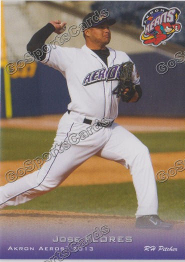 2013 Akron Aeros Jose Flores