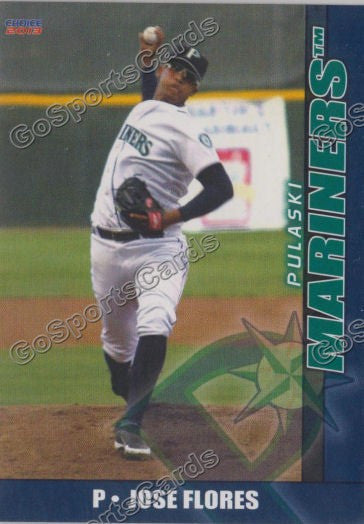2013 Pulaski Mariners Jose Flores