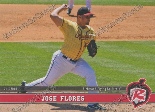 2017 Richmond Flying Squirrels Jose Flores
