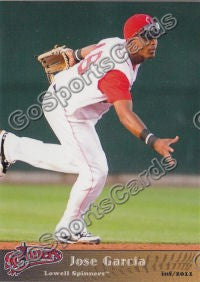 2011 Lowell Spinners Jose Garcia