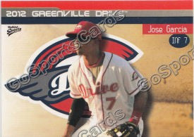 2012 Greenville Drive Jose Garcia