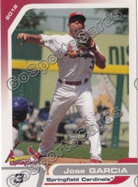2012 Springfield Cardinals Jose Garcia