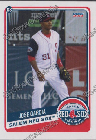 2013 Salem Red Sox Jose Garcia