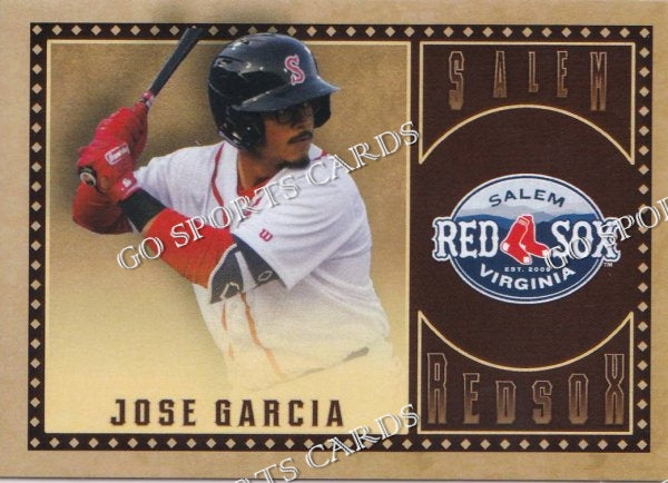 2022 Salem Red Sox Jose Garcia – Go Sports Cards