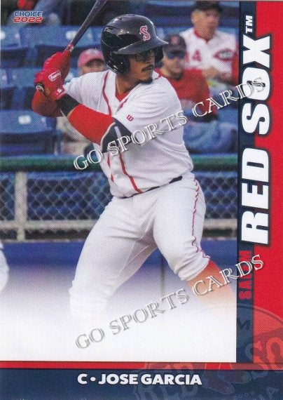 2022 Salem Red Sox Jose Garcia – Go Sports Cards