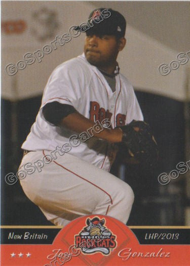 2013 New Britain Rock Cats Jose Gonzalez
