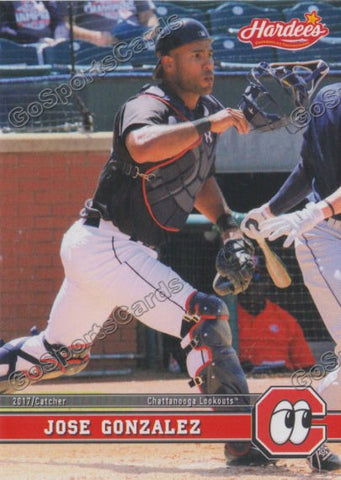 2017 Chattanooga Lookouts Jose Gonzalez