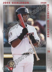 2008 Billings Mustangs Jose Gualdron