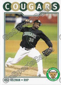 2009 Kane County Cougars Jose Guzman