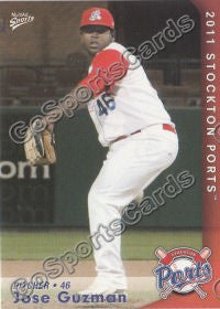 2011 Stockton Ports Jose Guzman
