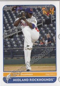 2012 Midland RockHounds Jose Guzman