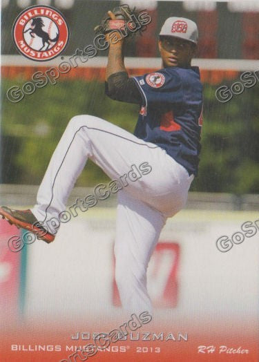 2013 Billings Mustangs Jose Guzman