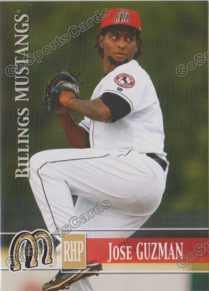 2014 Billings Mustangs Jose Guzman