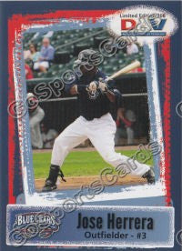 2011 Southern Maryland Blue Crabs DAV Jose Herrera