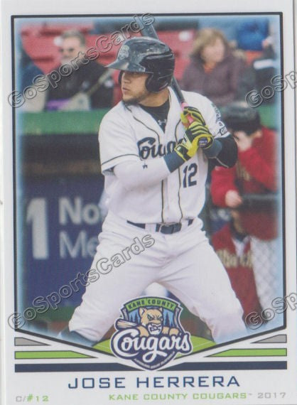 2017 Kane County Cougars Jose Herrera