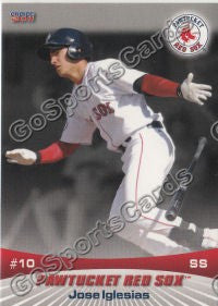 2011 Pawtucket Red Sox Jose Iglesias