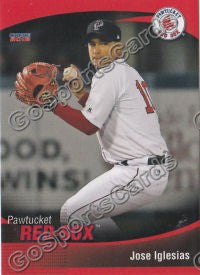 2012 Pawtucket Red Sox Jose Iglesias