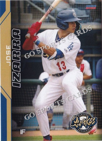 2023 Rancho Cucamonga Quakes Jose Izarra