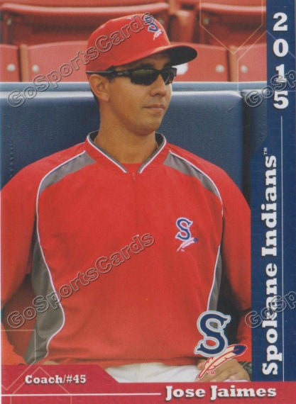 2015 Spokane Indians Jose Jaimes