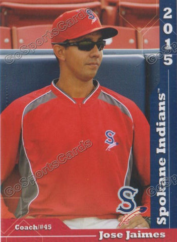 2015 Spokane Indians Jose Jaimes